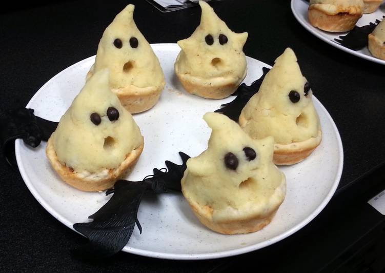 Mashed Potato Ghost Cups
