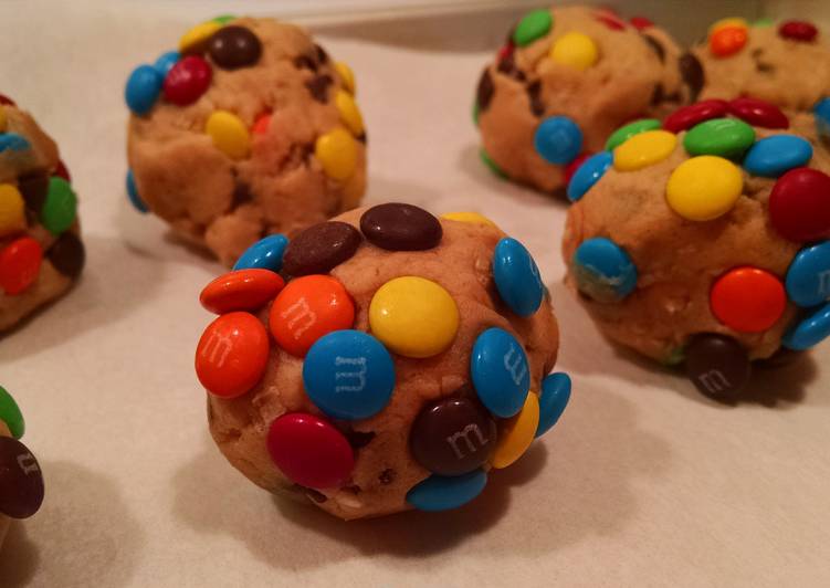 Monster Cookie Dough Balls