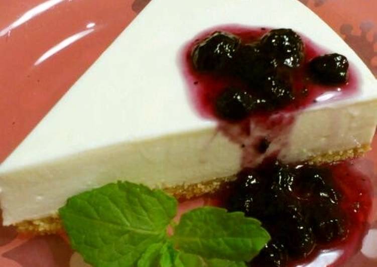 My Special Authentic No-Bake Cheesecake