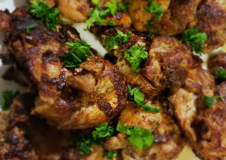Keto Low Carb Jerk Chicken thighs