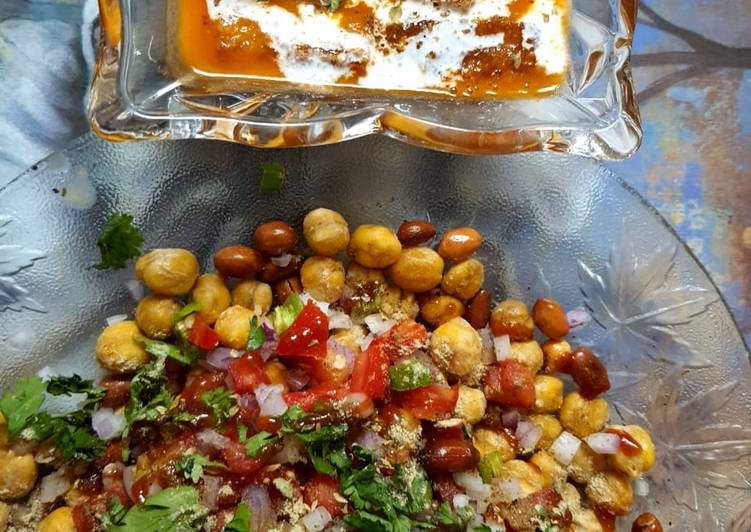 Healthy peanut chaat easy and quick recipe