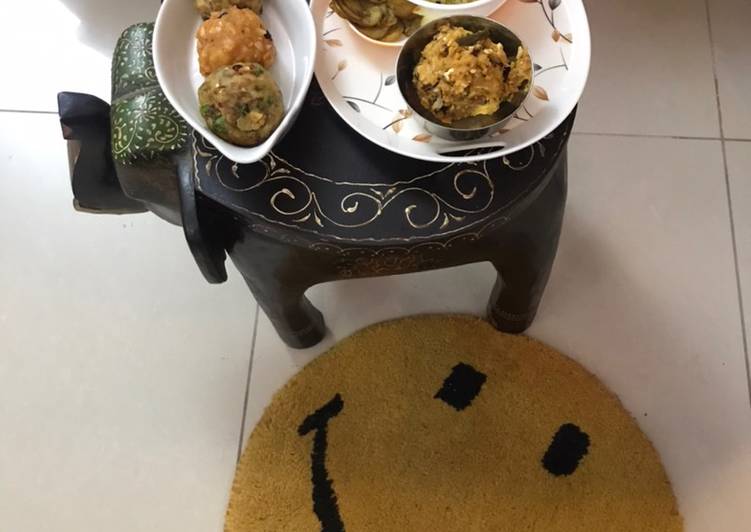 Aloo (Potato) Bharta: 4 different types  Satwik Potato in Desi Ghee & Potato Fry (Roundels)