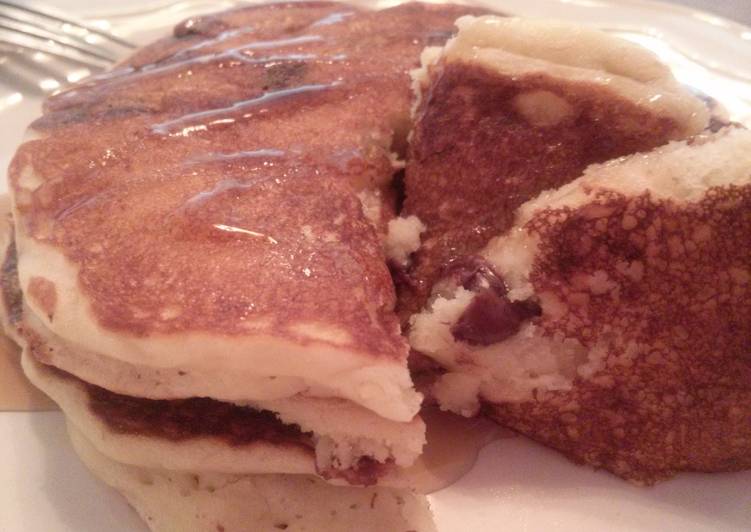 Chocolate banana pancakes (Dahlia's pancakes)
