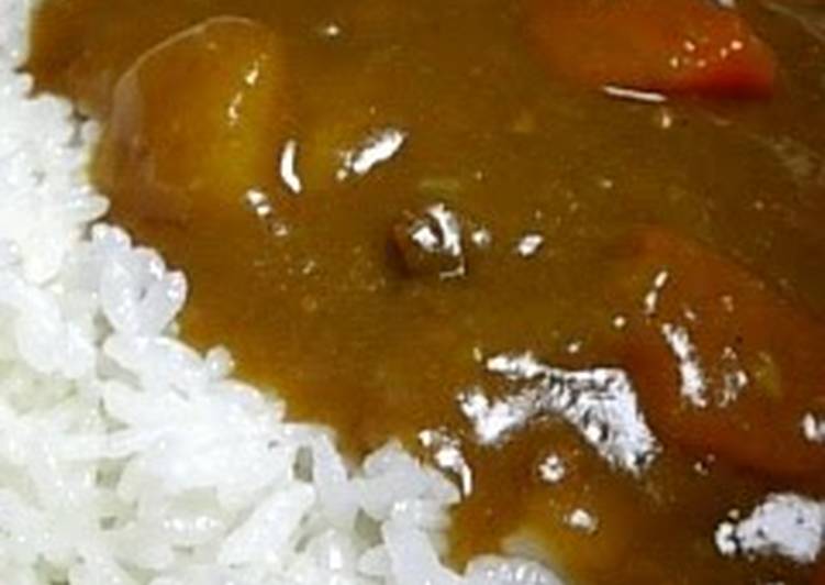 Homemade Curry in a Pressure Cooker