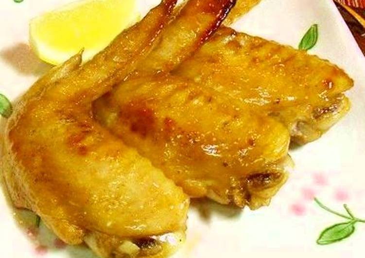Lightly flavored Teriyaki Chicken Wings