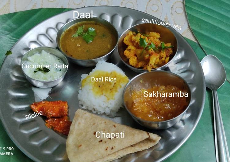 Maharashtrian Lunch