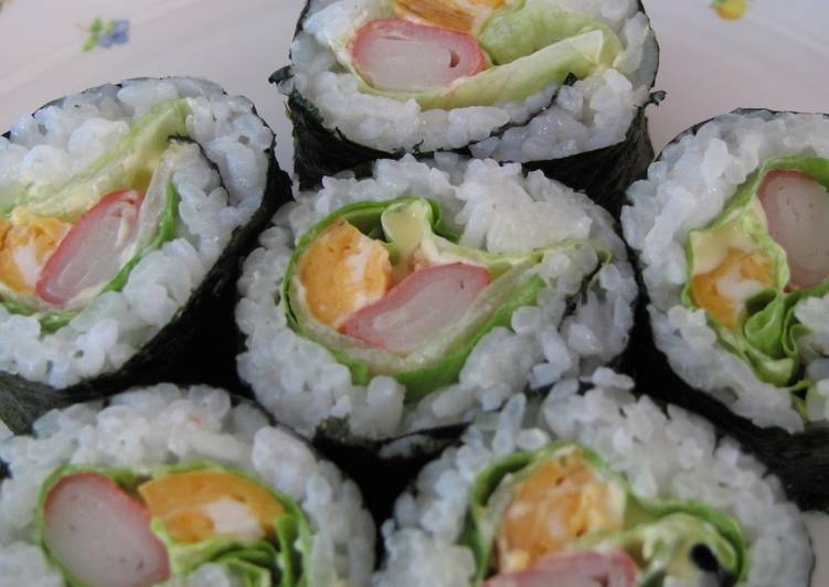 Lettuce Sushi Rolls