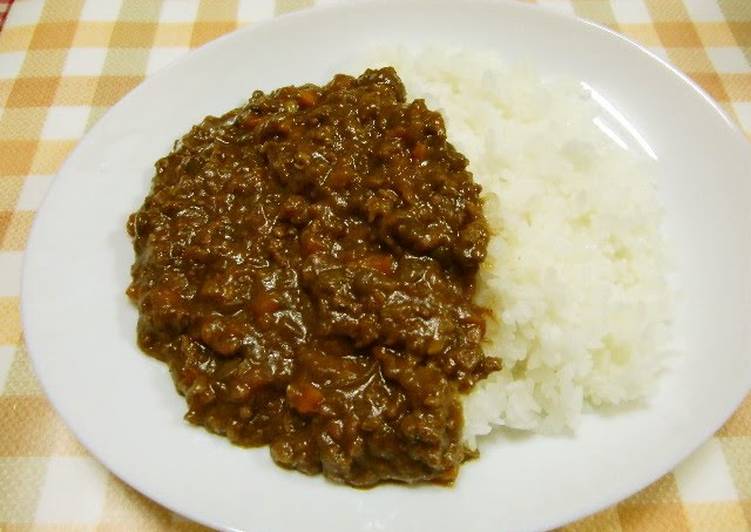 Easy Keema Curry with Lentils
