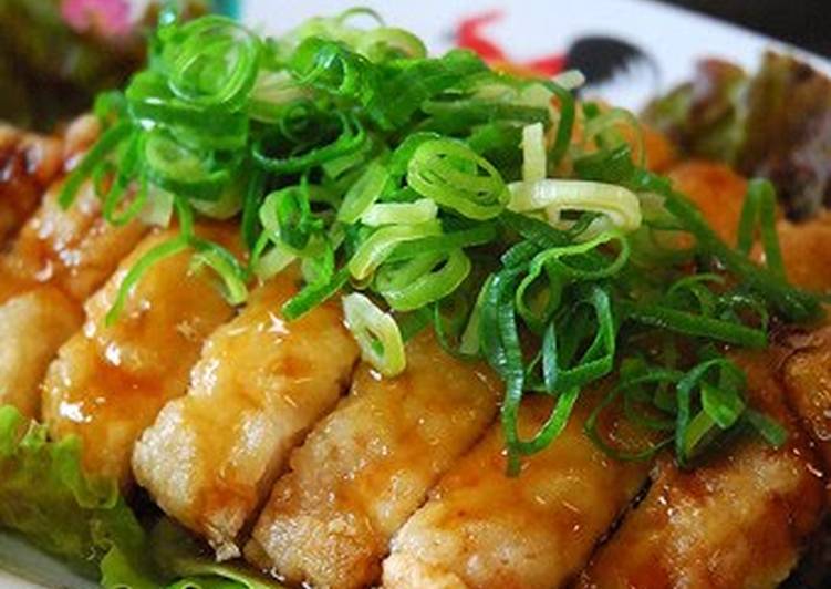 Ginza-Style Chari Haipin (Sweet and Sour Pork Chop)