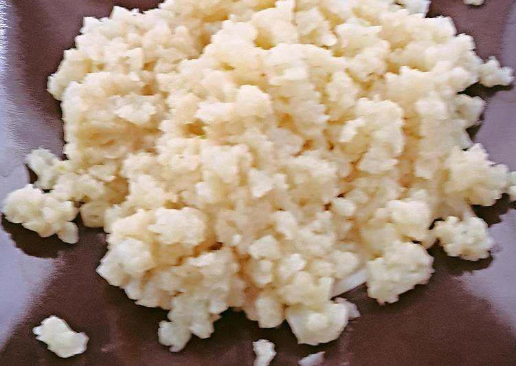 Easy & healthy Cauliflower rice