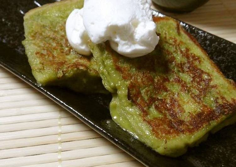 Just Mix and Cook: Matcha French Toast