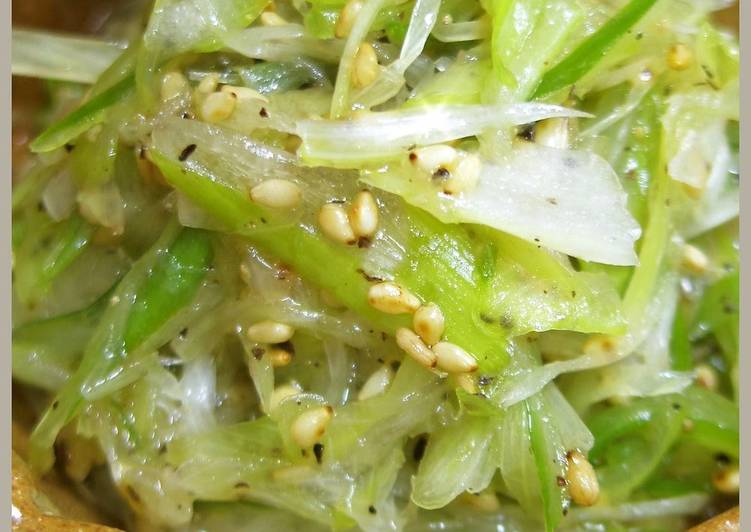 Leek Namul for Samgyeopsal or other Korean Dishes