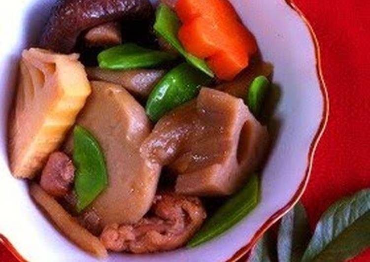 No Mess-Ups! Chikuzen-Ni/Onishime (Japanese Stew) - Perfect For New Years and Picnics