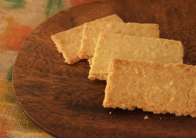 Crunchy Healthy Cookie with Okara & Rice Flour