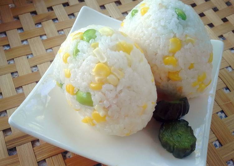 Rice with Corn&Edamame
