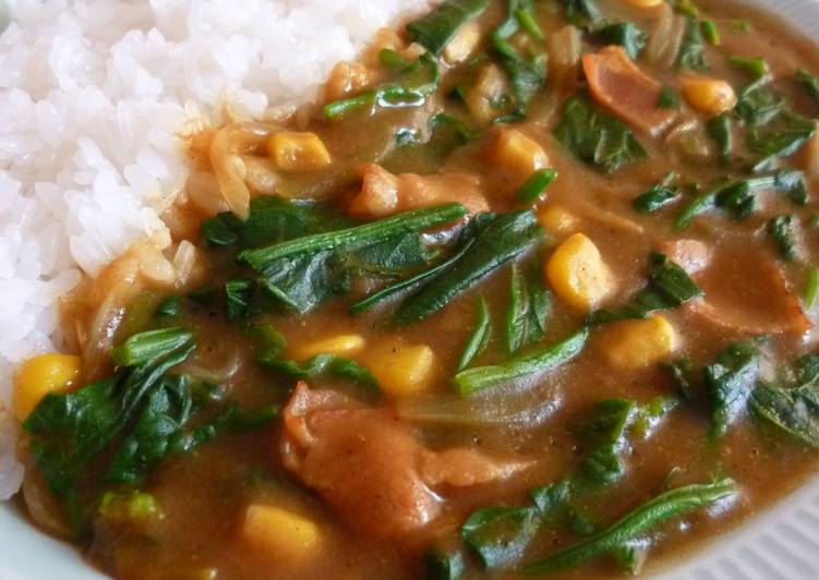 Popeye Curry: Easy and Delicious!