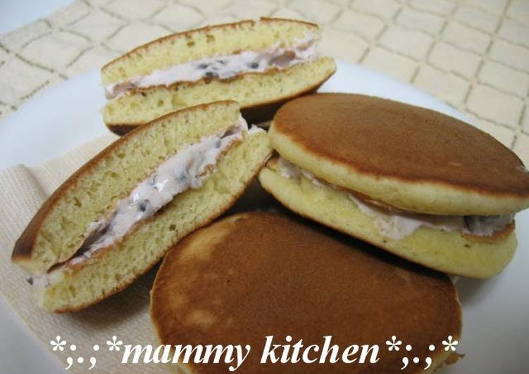 Soy Milk Dora-Yaki Pancakes with Cream Filling