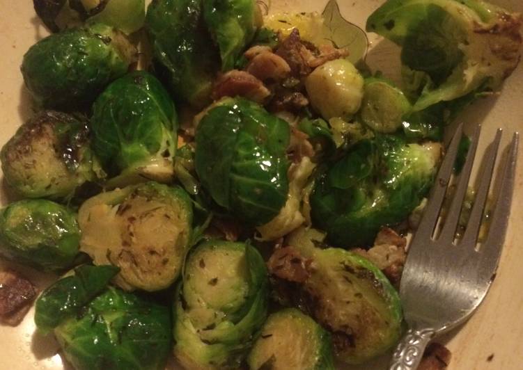 Bacon Citrus Brussels Sprouts