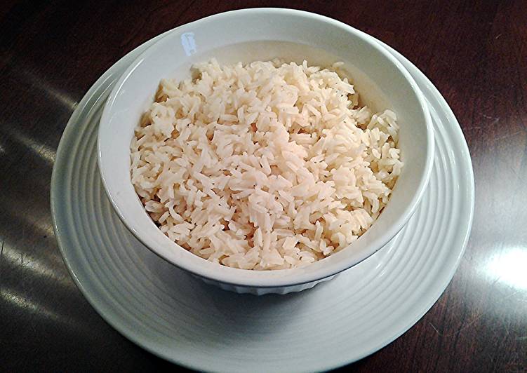 Basmati or Jasmati Rice, Basic Recipe