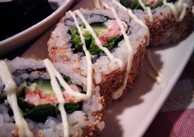 Easy and Fancy California Rolls