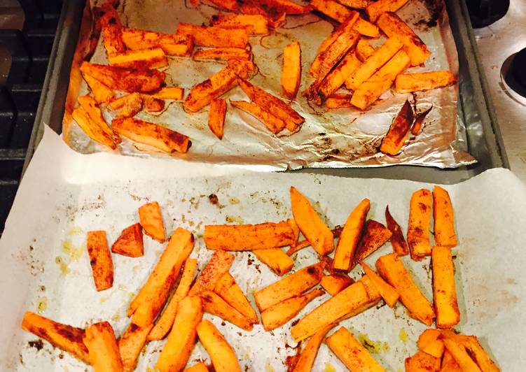 Oven Baked Sweet Potato Fries