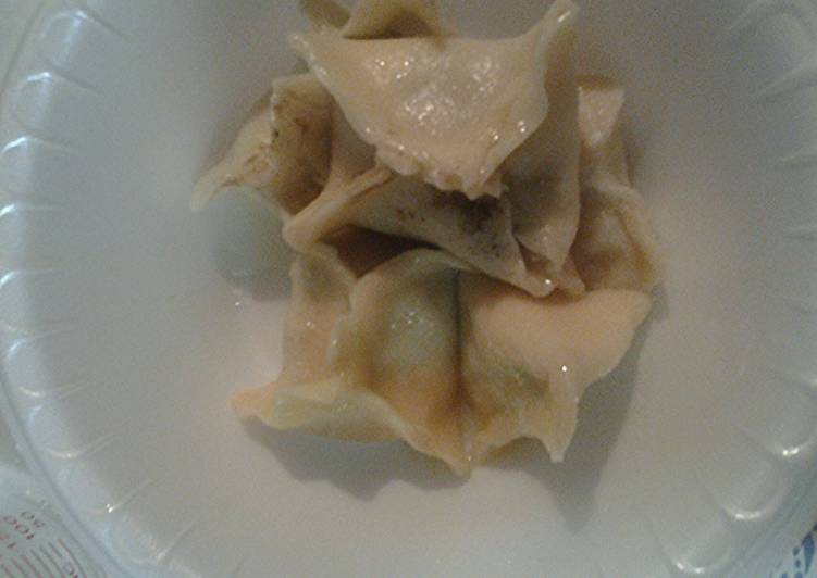 Homemade wonton or eggroll wrappers