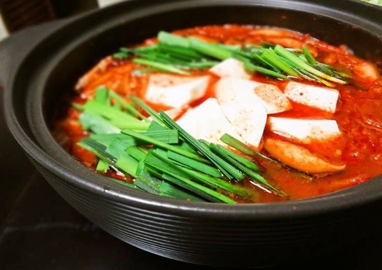 Kimchi Hot Pot Sundubu Jjigae Style