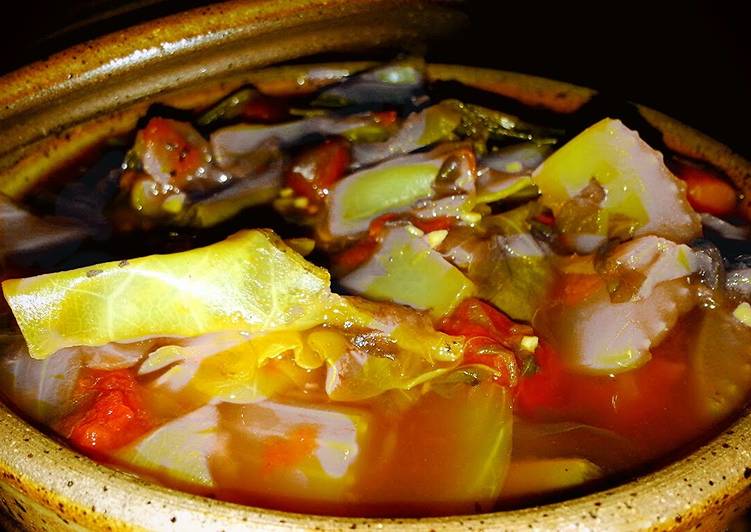 Mike's Negative Calorie Vegetable Beef Soup