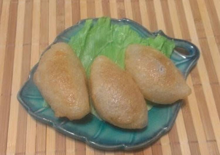 Fried Gyoza (Ham Sui Gok) with Mochiko Glutinous Rice Flour