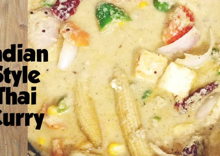 Indian Style Thai Curry Recipe