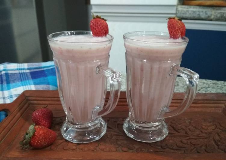 Strawberry -banana smoothie