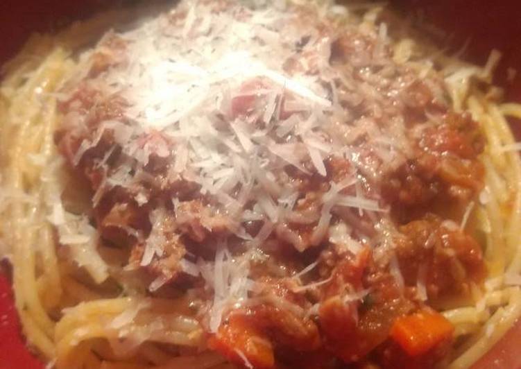 Scain's Spaghetti and Meaty Marinara