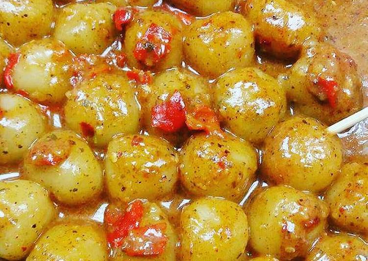 Baby potato curry