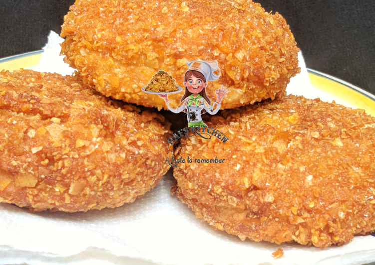 Deep fried bread chocolate