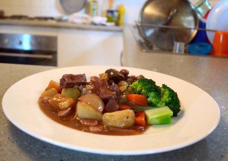 Slow cooker beef and vegetables