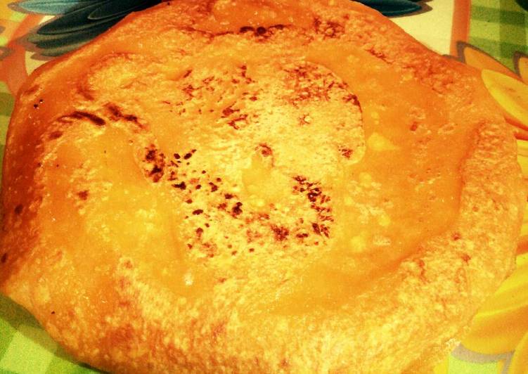 Golden masala pancakes