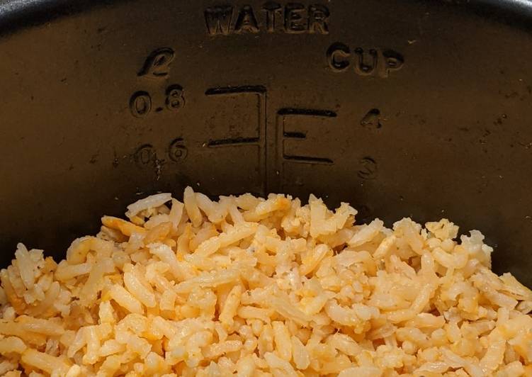 Mexican Rice in Rice Cooker