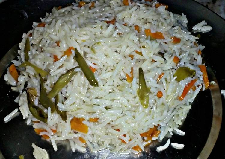Fried Rice in Indian Style
