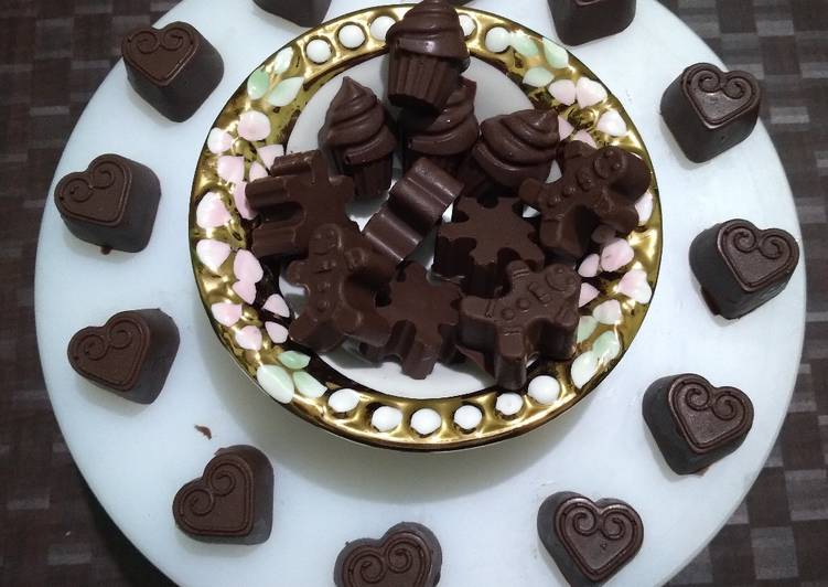 Homemade chocolates