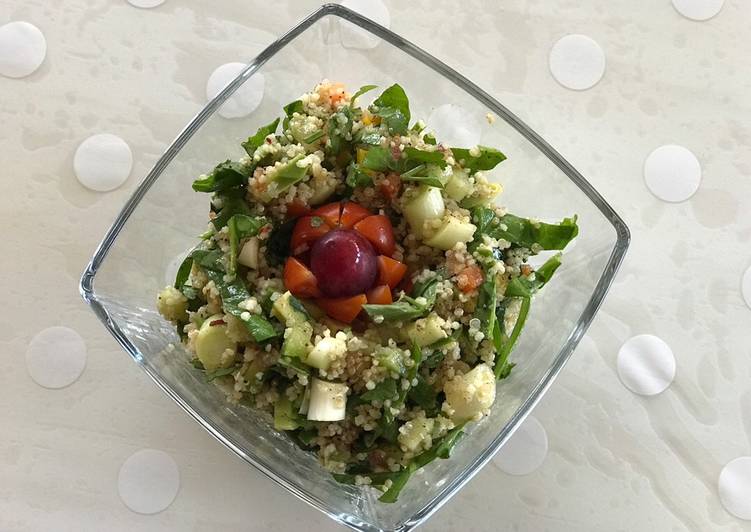 Quinoa and couscous salad