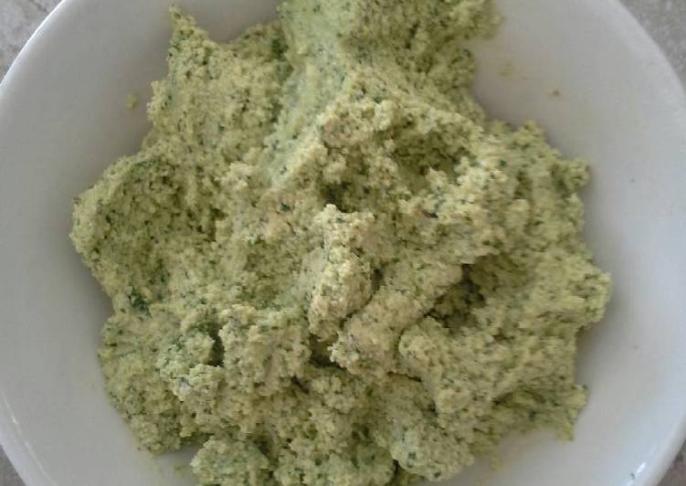 Green tofu spread