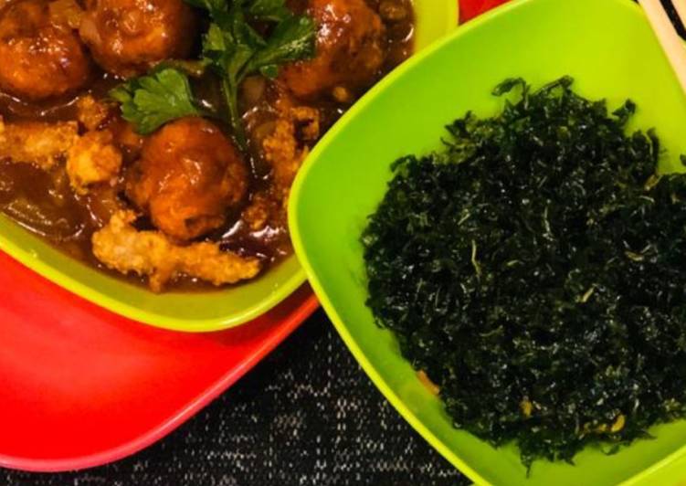 Whosayna’s Crispy Chicken and Veggie Manchurian Twist