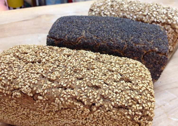 90% Rye Loaf Bread "Grindelbrot" [Bakery Recipe]