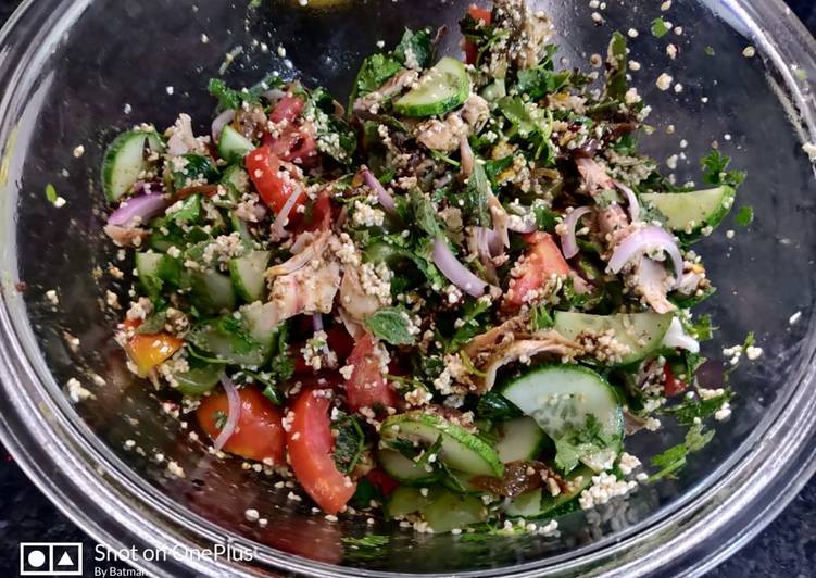 Tabbouleh Salad  Healthy salad fr breakfast includes vitamins,protein and carbs