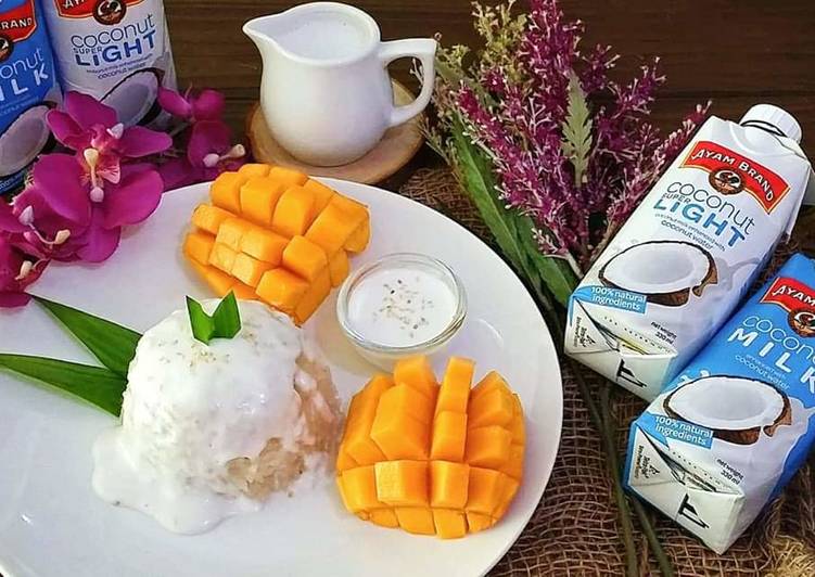 Thai Mango Sticky Rice, Award Winning Recipe/Ayam Brand Contest
