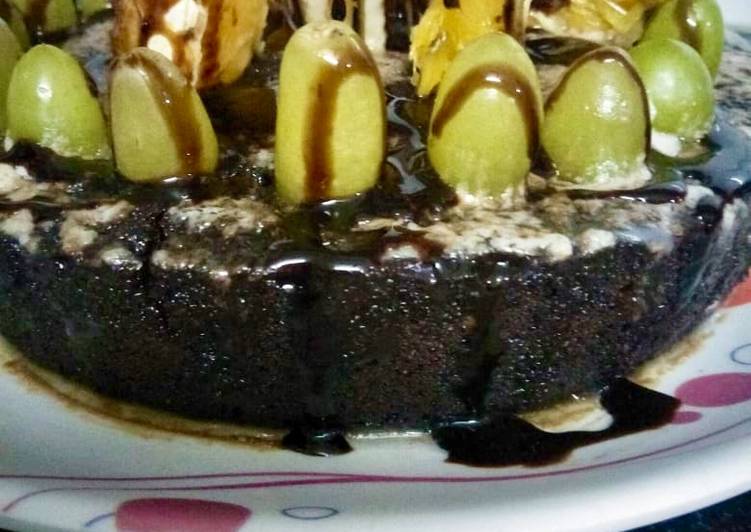 Choco licious fruit cake