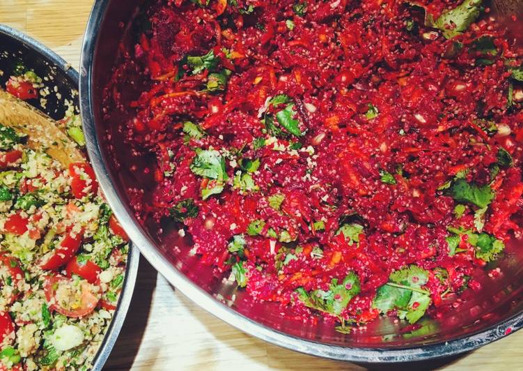 Beetroot quinoa salad