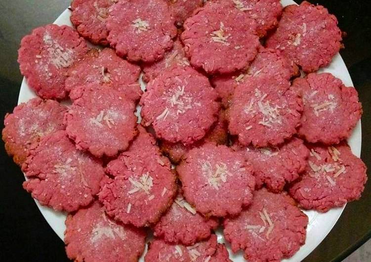 Healthy Red cookies