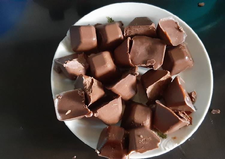 Homemade chocolate