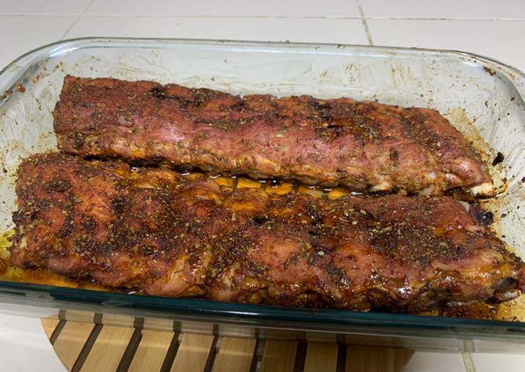 Dry Rubbed Ribs!